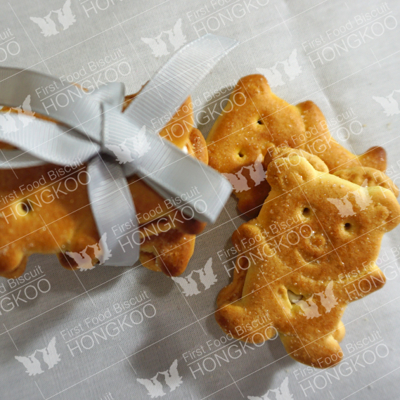 เฟิสท์ ฟู้ดส์ บิสกิต ภาพประกอบ ขนมปังกรอบรูปลูกหมี
